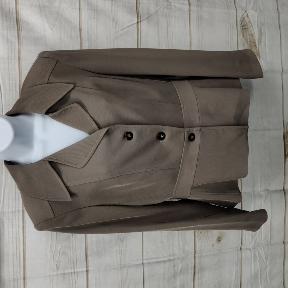 𝅺ANN Tjian for Kenar Blazer, Size 10, Sandstone Brown